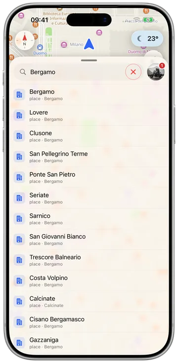 Un pacchetto paese installato sul telefono: mappe, percorsi e dati autovelox, offline